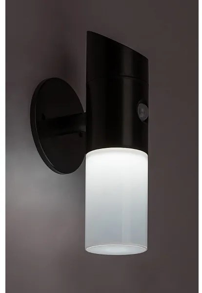 Rabalux 77030 - Lampa solară LED de perete LUTTO LED/1W/3,7V IP44 negru