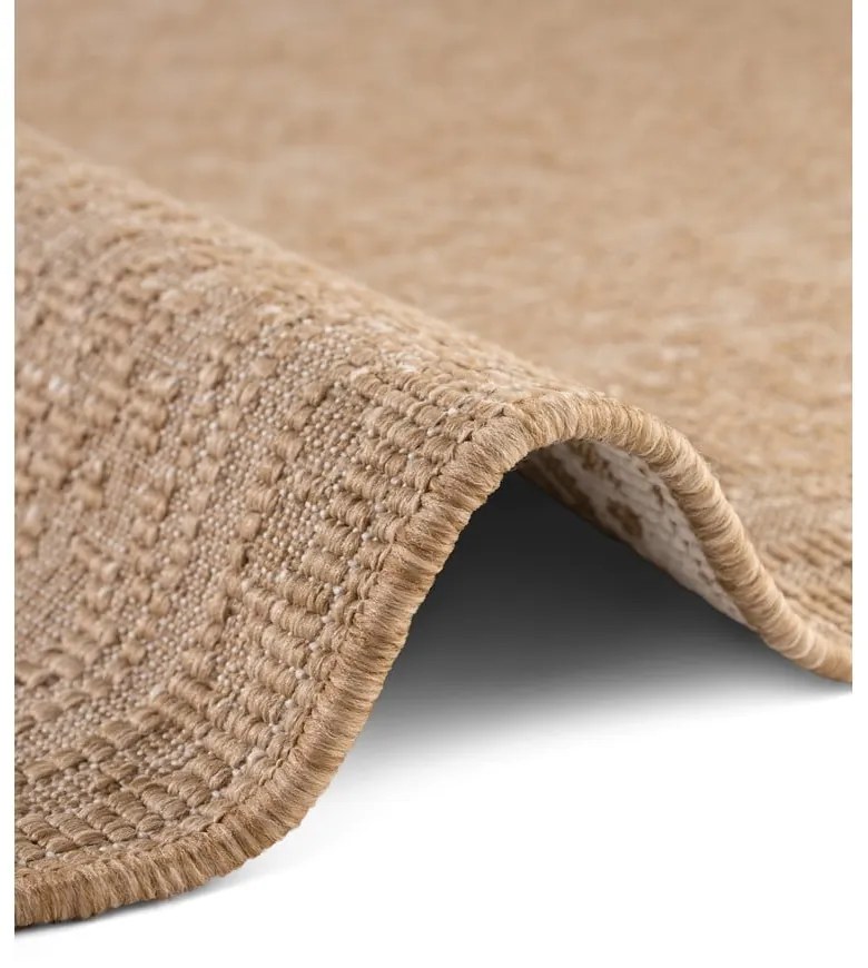 Covor pentru exterior și interior bej/fildeș 160x230 cm Duet Kona – NORTHRUGS