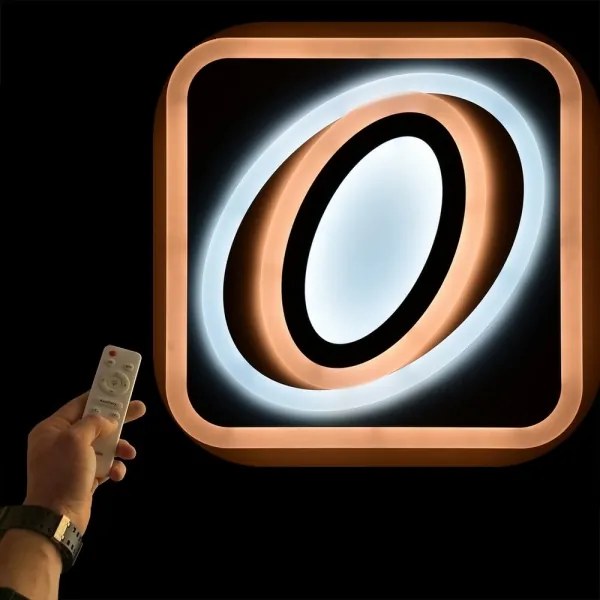 Ecolite WALP7135-70W/LED - LED Plafonieră dimmabilă LED/70W/230V + Telecomandă