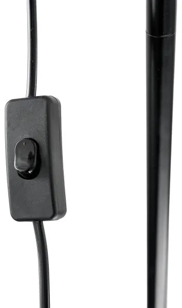 Lampadar 1xE27/40W/230V negru