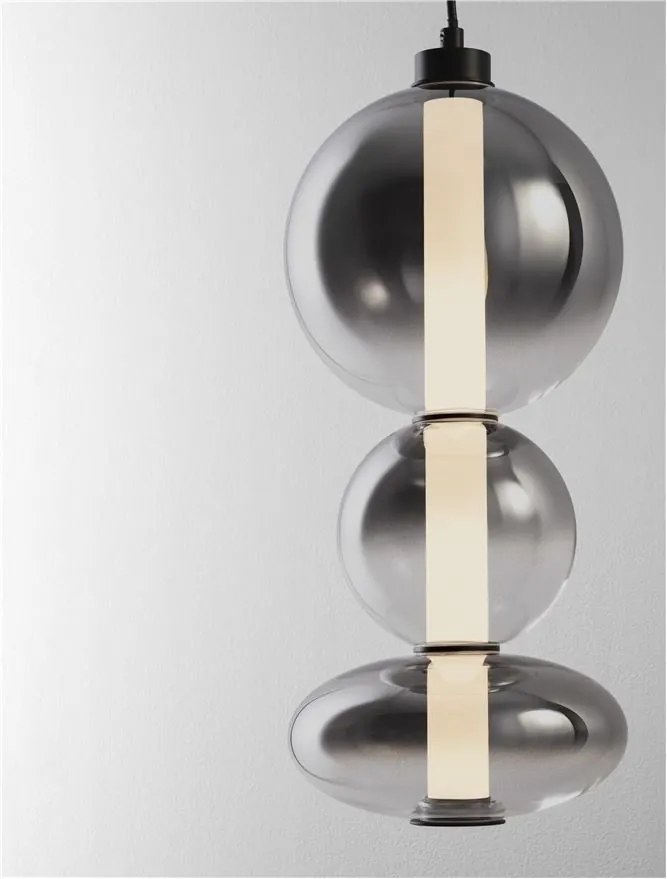 Pendul, Lustra LED design modern decorativ CRATER