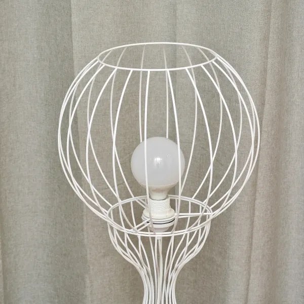 Lampă de podea MERCURE, 1xE27/15W/230V, albă