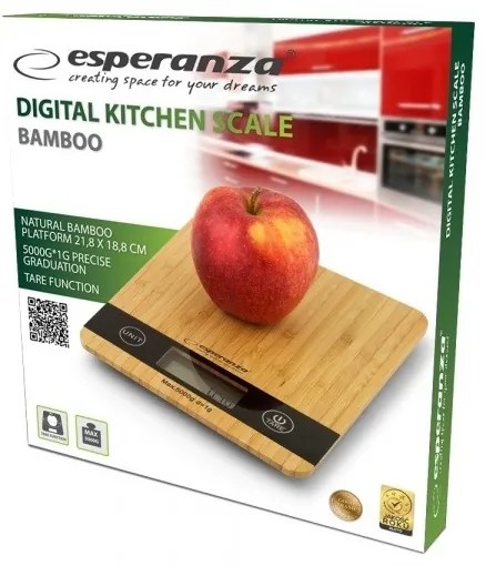 Cantar de bucatarie Bamboo ESPERANZA EKS005