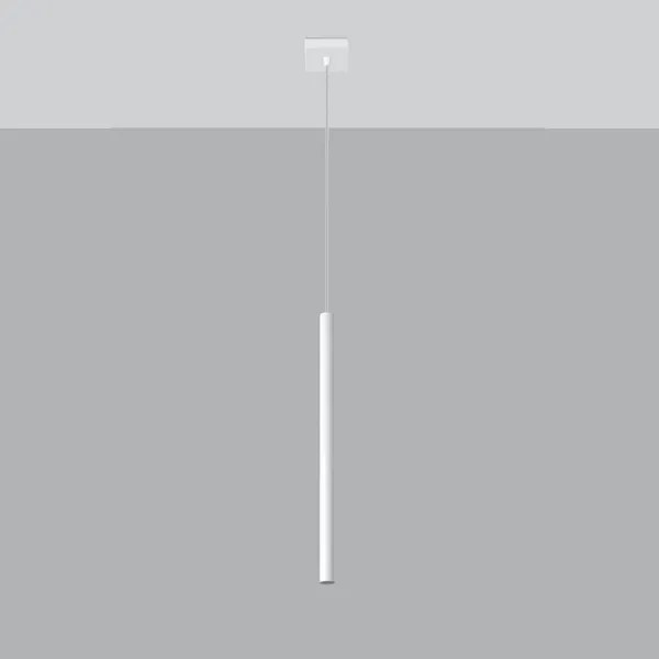 Lustră pe cablu PASTELO 1xG9/12W/230V alb