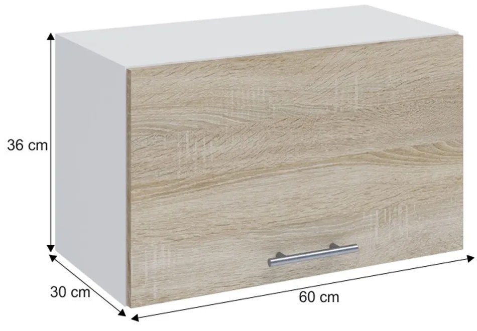 Dulap superior de bucătărie W60OK Flor. 1014742
