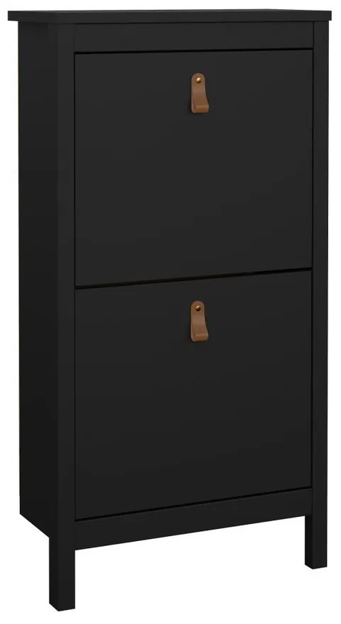 Suport pentru pantofi Real îngust, negru