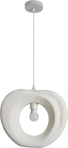 BRILAGI - Lampă suspendată pe cablu WABI SABI 1xE27/60W/230V Ø 38 cm albă