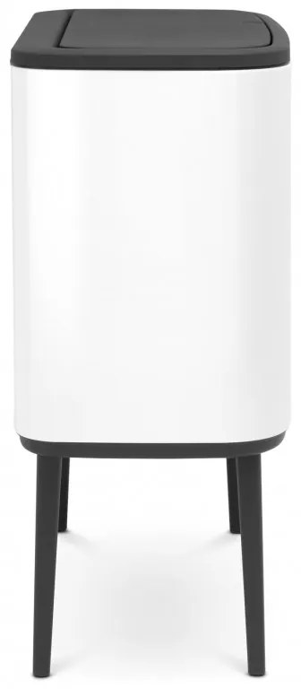 Cos de gunoi Brabantia Bo Touch 651110, 11+23 L, Deschidere lina si silentioasa, Deschidere mare, Alb