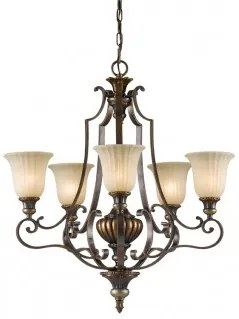 Lustra clasica KELHAM HALL 5 becuri E27 Elstead FE/KELHALL5 UPLT