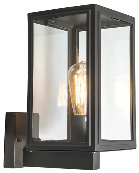 Lampă de perete industrială gri IP44 - Sutton Up