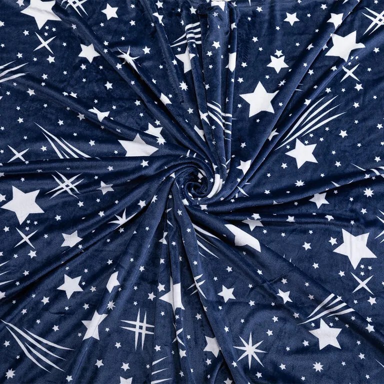 Cearceaf cu elastic din micropluș LUCIDA 180 x 200 cm