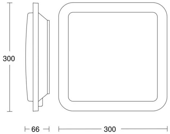 Steinel 052539 - LED Plafonieră cu senzor LED/9,5W/230V