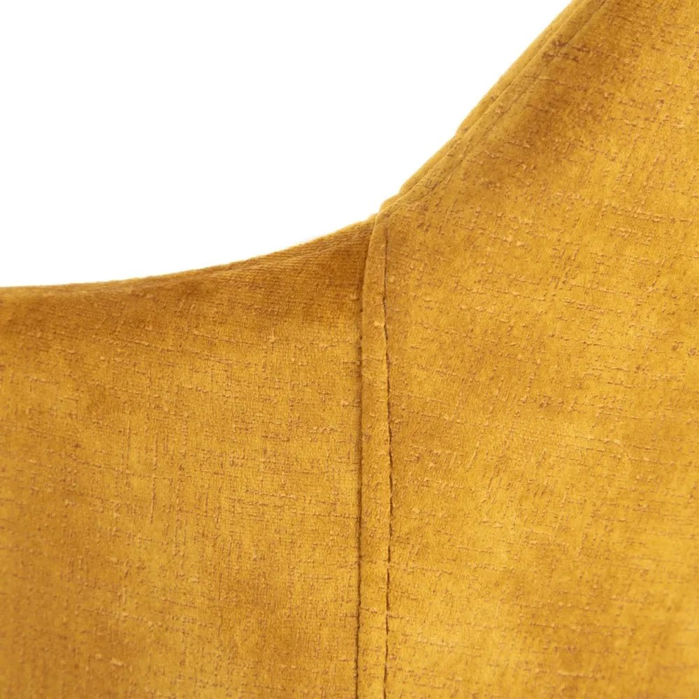 Set 2 scaune dining galben Ocre Fabric Chair