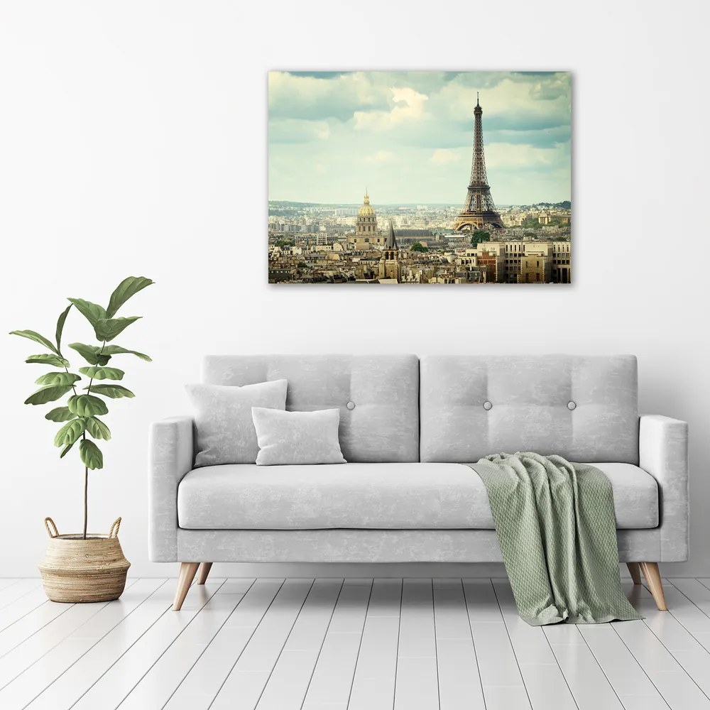 Imprimare tablou canvas Turnul eiffel din paris