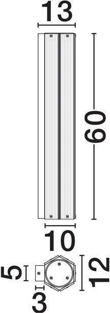 Aplica de perete LED design decorativ ESSENZO