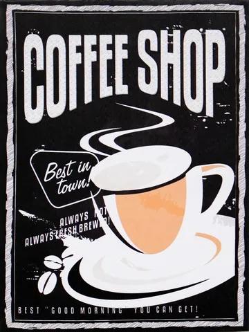 Falc Tablou pe pânză - Coffee shop, 30x40 cm
