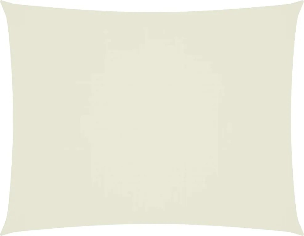 vidaXL Parasolar, crem, 5x6 m, țesătură oxford, dreptunghiular