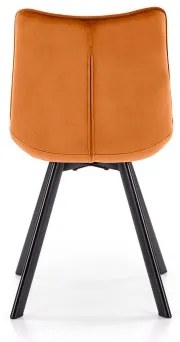 Scaun de sufragerie COMORO, 1 buc., maro scorțișoară