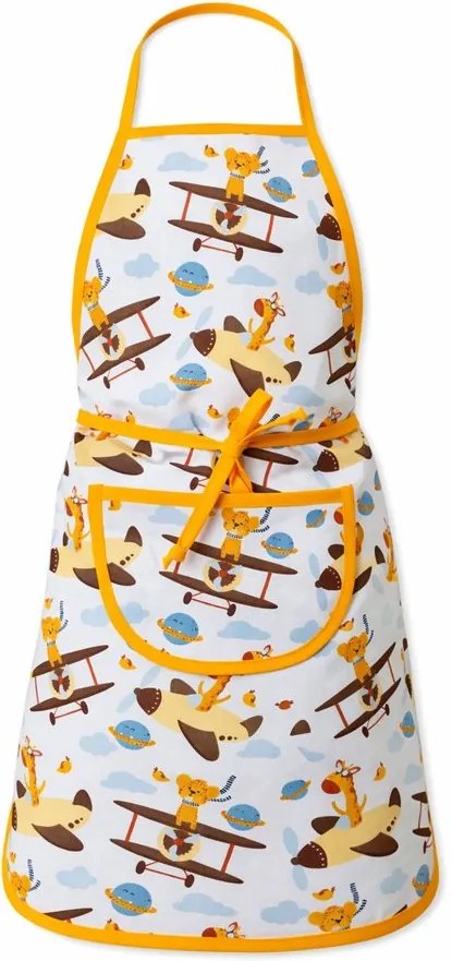 Șorț pentru copii din bumbac cu model