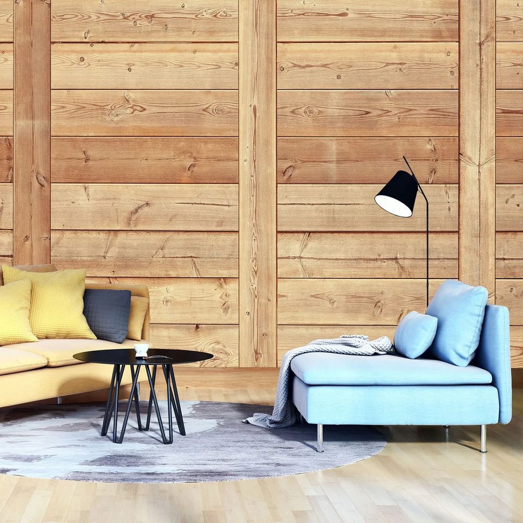 Fototapet - Scănduri din lemn (152,5x104 cm)