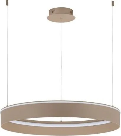 Lustra LED design circular OLIVIA bej D-78cm