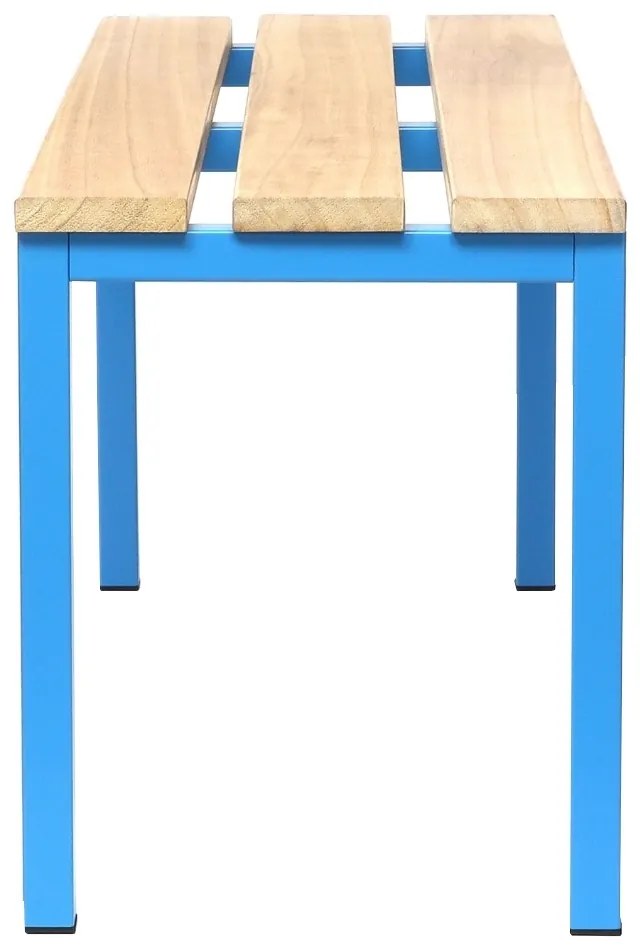 Bancă pentru dressing 100 x 35 x 45 cm, albastru - RAL 5012