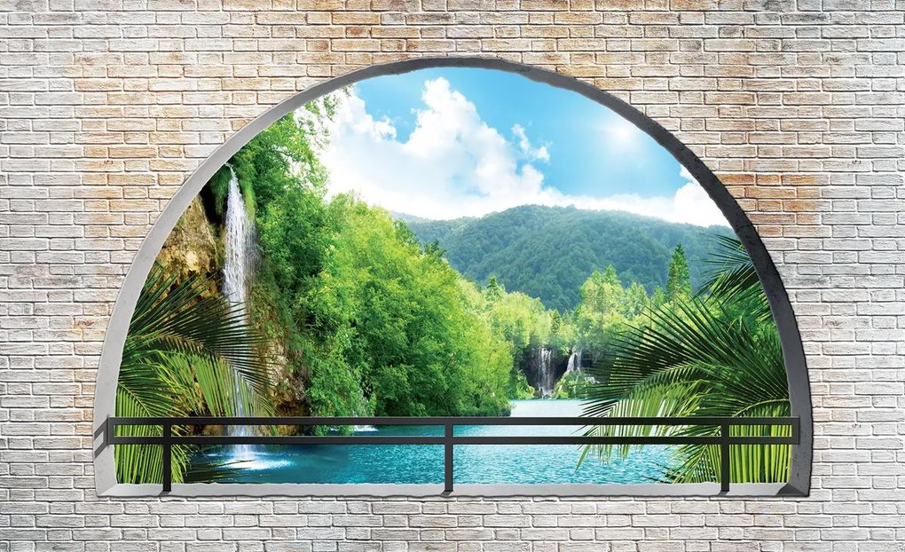 Fototapet - Privire spre golful mării (152,5x104 cm)