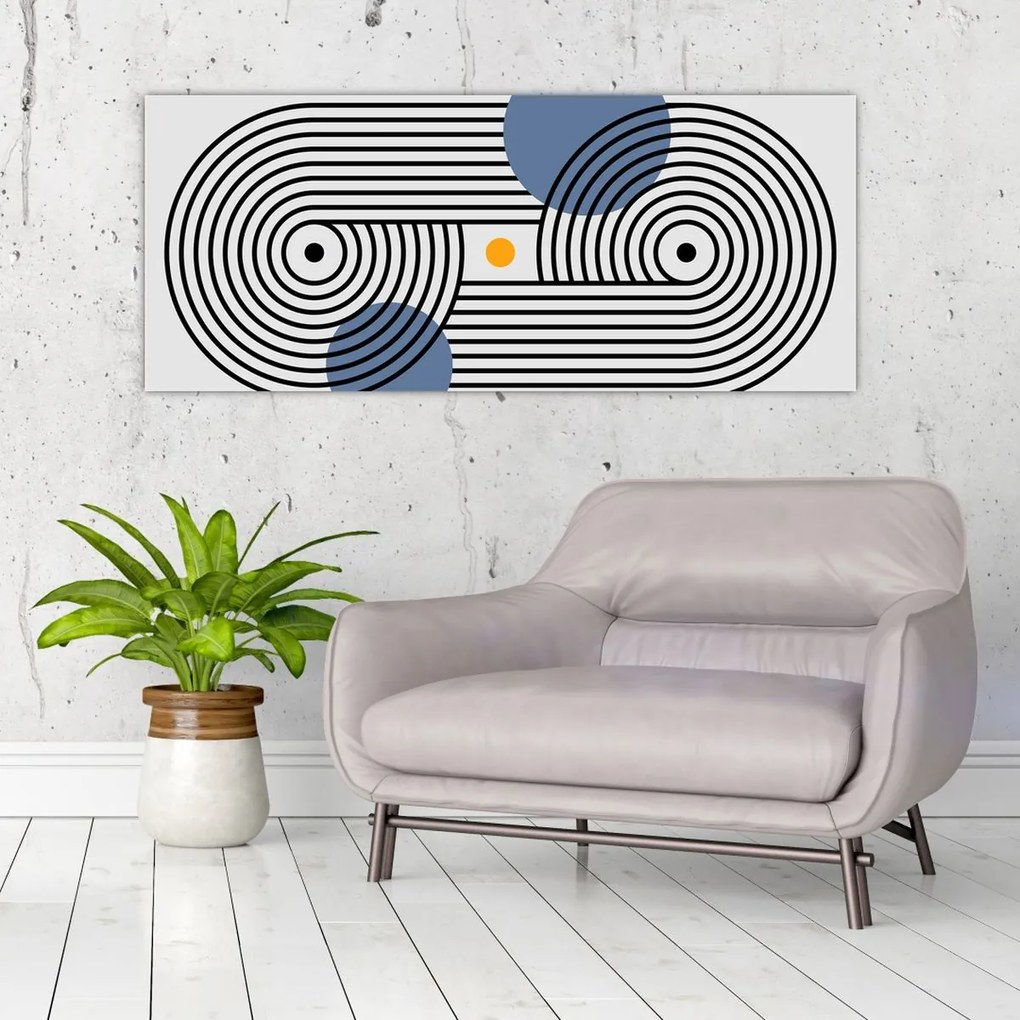 Tablou - Abstracție minimalistă N⁰3 (120x50 cm)