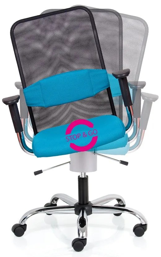 Scaun medical Techno Flex, albastru/negru