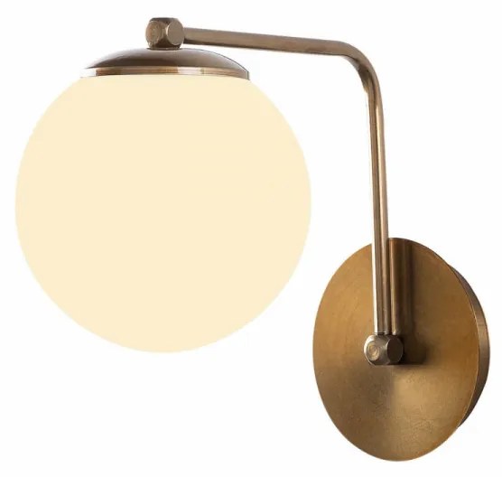Aplica de Perete Daisy - 146-A, Soclu E27, Max. 40W, Culoare Auriu