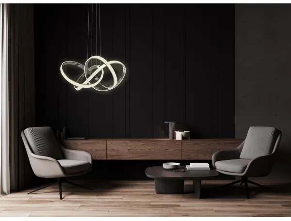 Lustră LED dimabilă pe cablu Wofi 6134-105L INDIGO LED/50W/230V