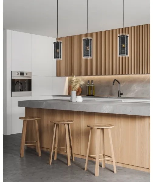 Lustră pe cablu PINTO TEXTIL 1xE27/10W/230V Eglo 900341