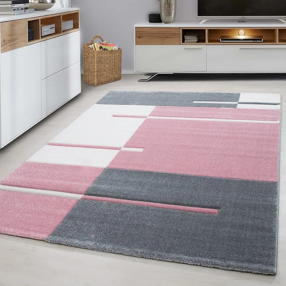 Covor roz/gri 80x150 cm Hawaii – Ayyildiz Carpets