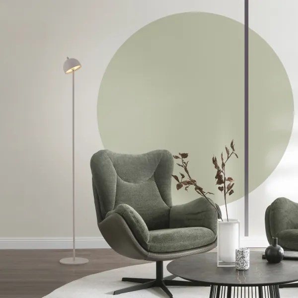 Schöner Wohnen 19245-39 - Lampă de podea LED reglabilă BELLIS LED/2,5W/5V IP54 gri