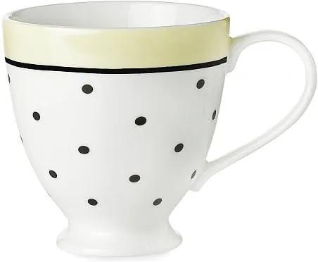 Cană ceramică Miss Étoile Black Dots And Lemon