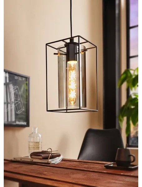 Lustră Eglo 49495 LONCINO 1xE27/60W/230V