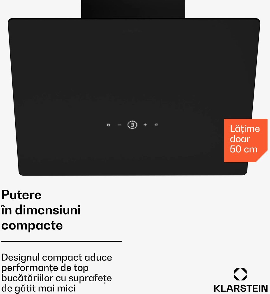Klarstein Hota MaxAir, Compact și puternic, Eficiență energetică A++, Ventilație dublă