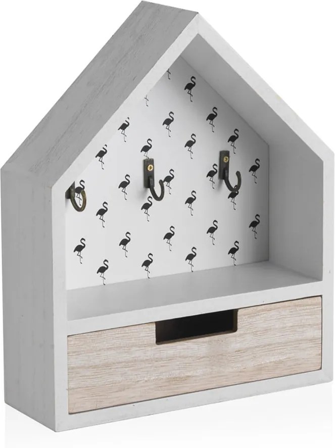 Raft perete Geese Munich, alb