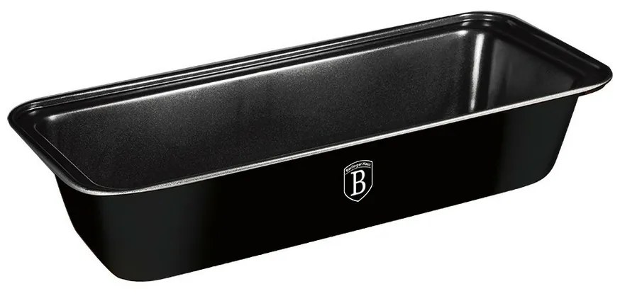Formă de cozonac Berlinger HausShiny Black Collection, 33 x 14 x 7 cm