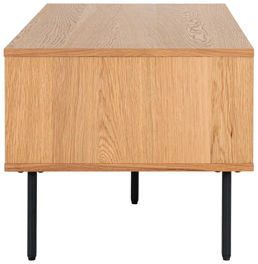 Măsuță de cafea în culoare naturală cu blat cu aspect de lemn de stejar 50x100 cm Kyoto – House Nordic