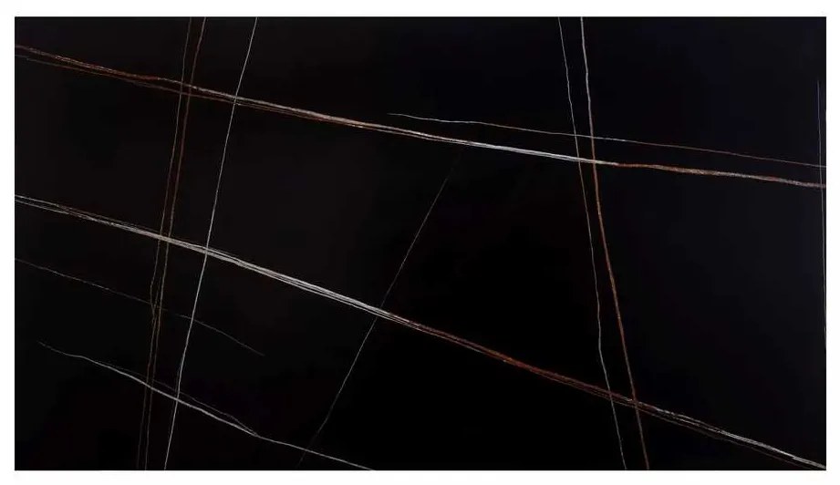 Masă de bucătărie Lumiere 180 x 90 cm, negru