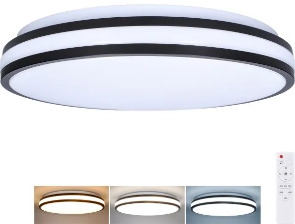 Plafonieră LED dimabilă Solight WO8012 LASKOS LED/48W/230V 3000-6500K + telecomandă
