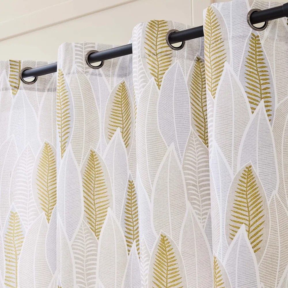 Draperie bej-aurie 140x260 cm Kim – douceur d'intérieur