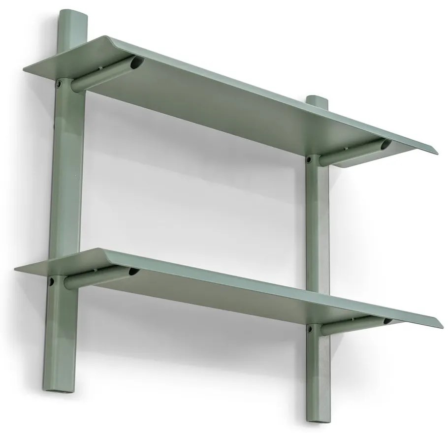 Raft verde prăfuit etajat din metal 60 cm Hola – Spinder Design