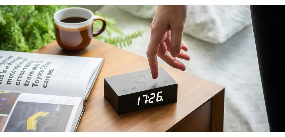 Ceas deșteptător digital Flip Click – Gingko