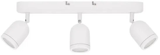 Plafoniera cu 3 Spoturi pentru baie cu protectie IP44 ORSON alba
