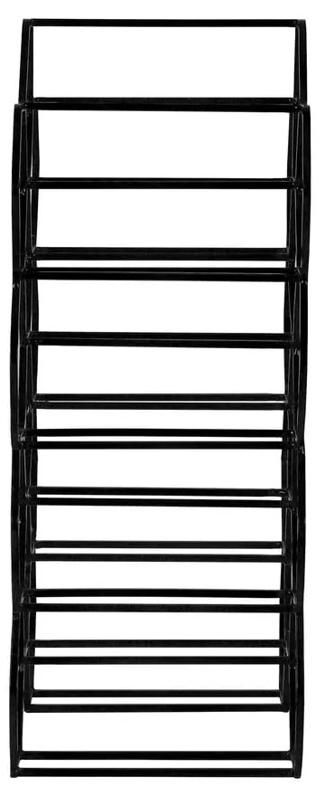 Suport de vin din metal negru pentru 12 sticle Salbris - Light & Living