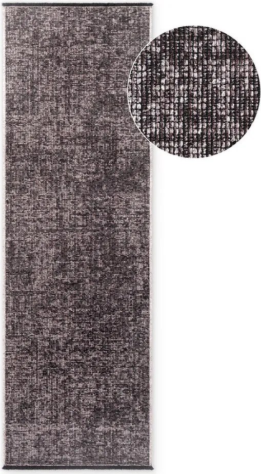 Covor tip traversă maro 80x250 cm Prisma – Elle Decoration