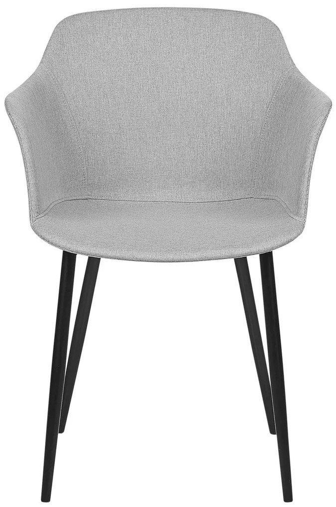 Set 2 buc scaun tip bar Eleni (gri). 1078709