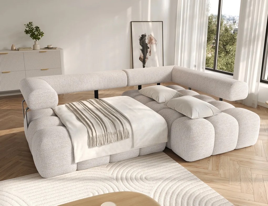 Coltar cu reglaj electric Levvi pe dreapta Bazalt 18